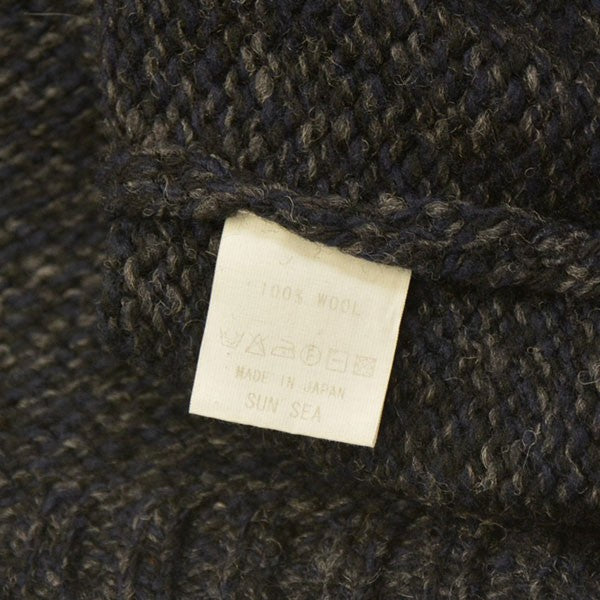 SUNSEA(サンシー) 2015AW ICHIBANBOSHI SWEATER 一番星ウールニット