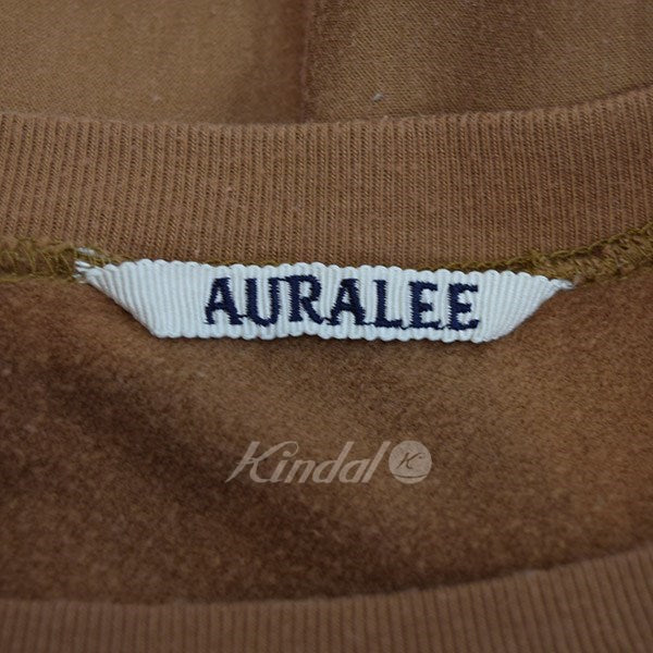 AURALEE(オーラリー) SUPER HIGH GAUGE SWEAT P／O クルーネック