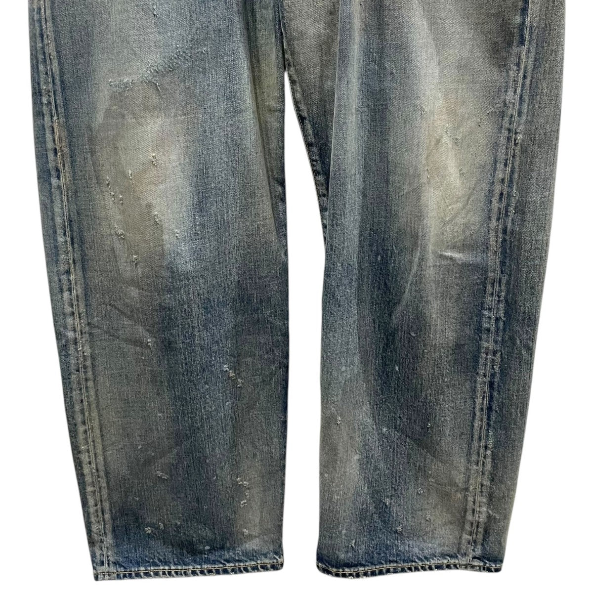 ANCELLM(アンセルム) 25SS 加工デニムパンツ TAPERED 5P DENIM PANTS
