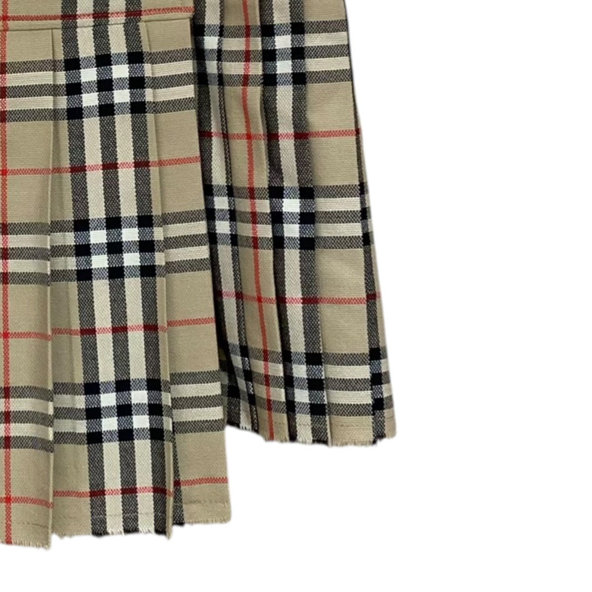 BURBERRY(バーバリー) チェックプリーツラップスカート8025832 8025832
