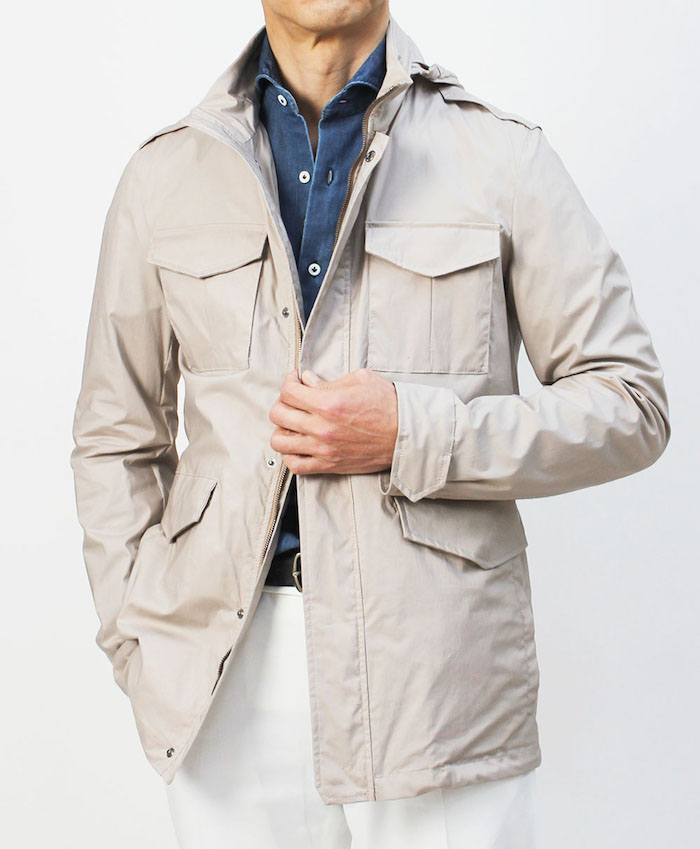 ヘルノ / HERNO / M65型 ジャケット / ストレッチコットン / FI000098U