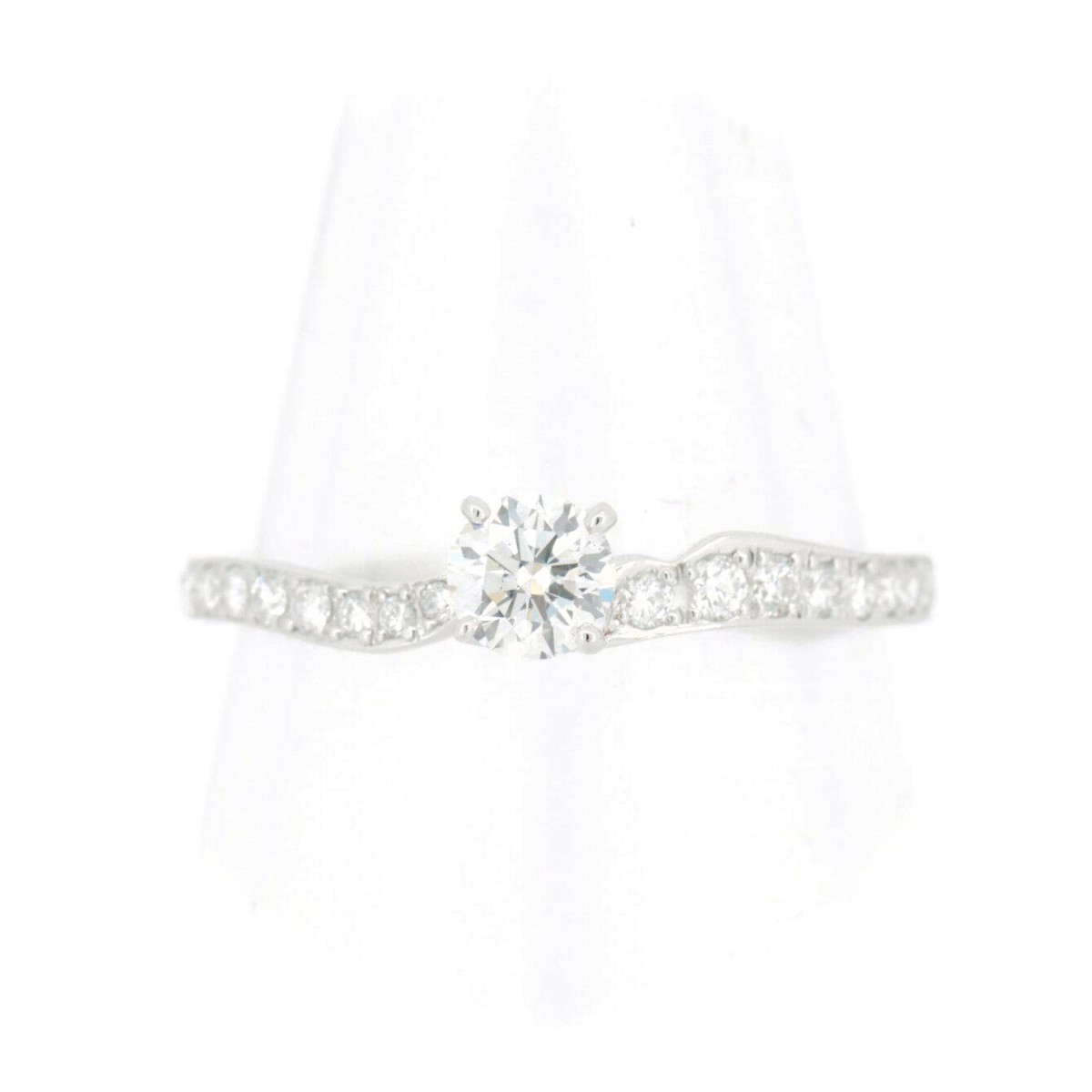 楽天市場】NIWAKA 俄 Pt950 プラチナ リング ピンクダイヤモンド 初桜