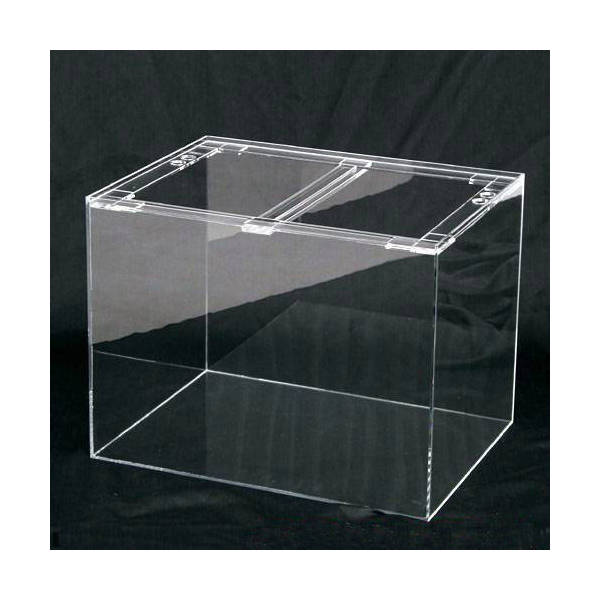 楽天市場】メーカー直送 水槽 アクリルクリアタンク 底面板黒（120