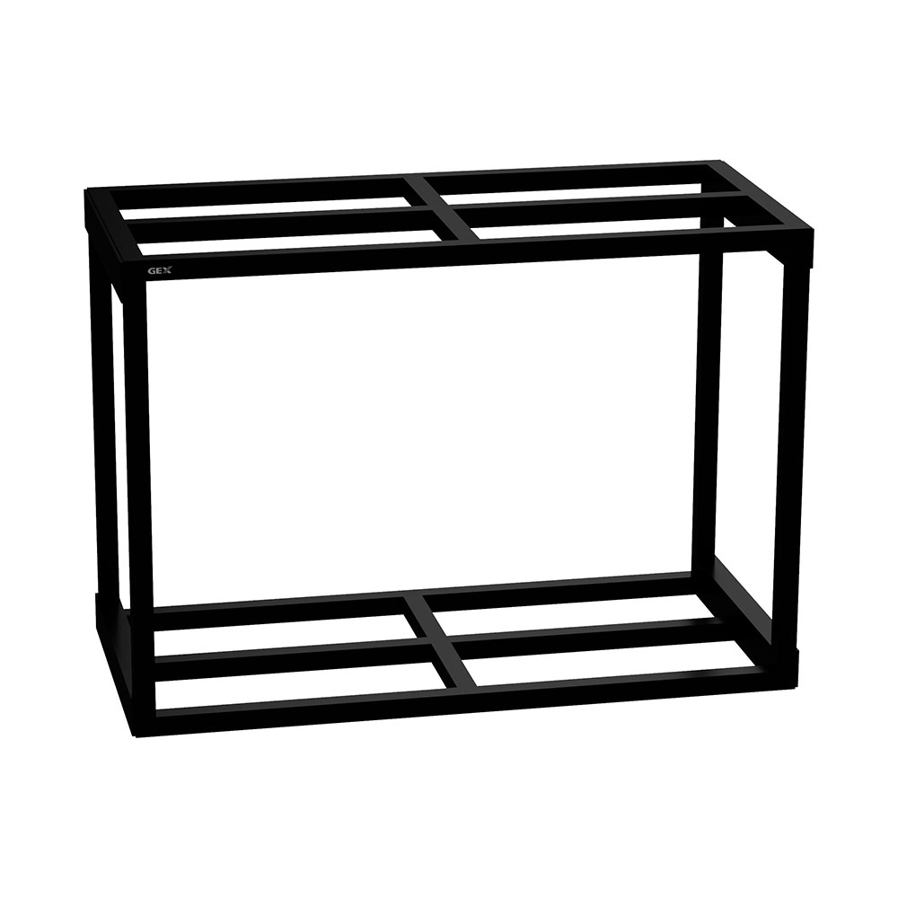 楽天市場】（大型）GEX 水槽台 アクアラックスチール 1200 BK