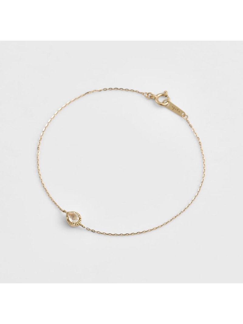 楽天市場】K10ダイヤモンドブレスレットバングル agete アガット