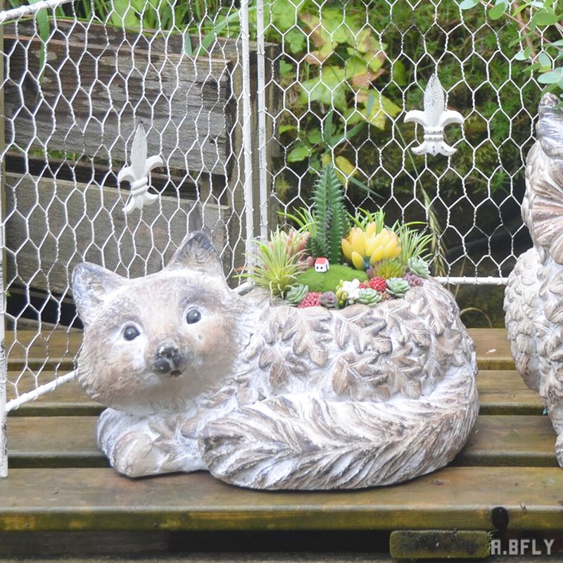 楽天市場】スワン 白鳥 親子 フラワーポット 鉢 プランター 動物