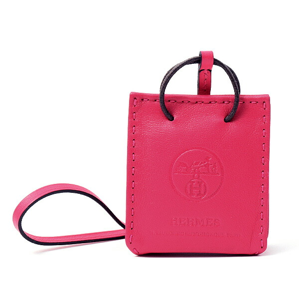 楽天市場】【10%OFF】 エルメス バッグチャーム サックオランジュ