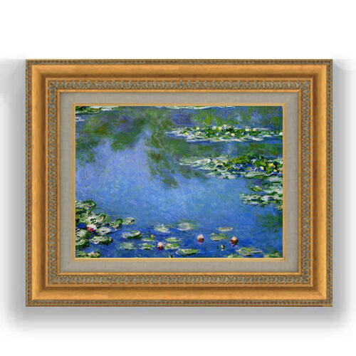楽天市場】【油絵 直筆仕上げ】クロード・モネ 睡蓮（1） F30サイズ
