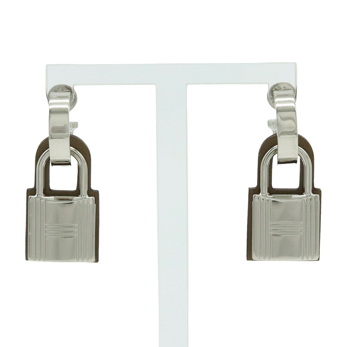 楽天市場】HERMES エルメス オーケリー ピアス カデナモチーフ フープ