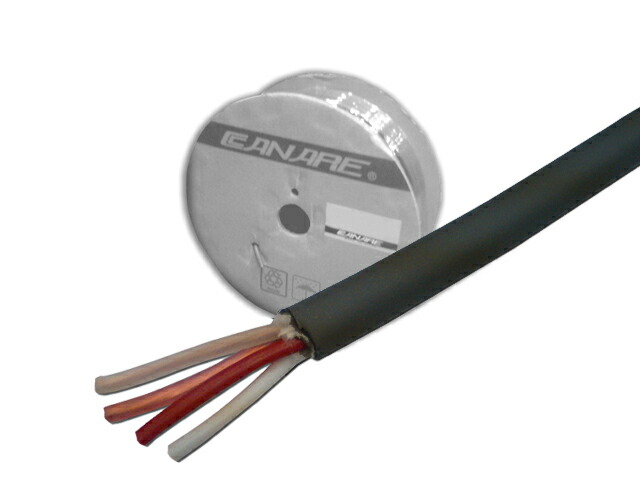 楽天市場】CANARE カナレ 4S6/100m/白 ◇ スピーカーケーブル 外径Φ6