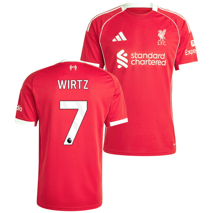 楽天市場】○リバプール 25-26 ホーム 半袖 ユニフォーム No.22