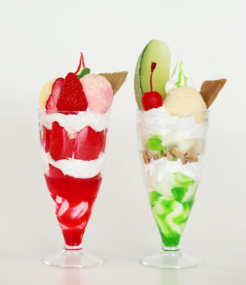 楽天市場】昭和レトロパフェ : 食品サンプルFakeFood Cafe 昭和レトロ