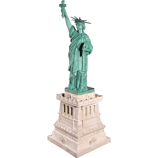 楽天市場】自由の女神 (台付き) 大きい オブジェ レプリカ リアル 置物