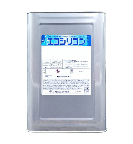 楽天市場】スズカファイン 水性シリコンワークス ツヤ有 白 16K : 塗料