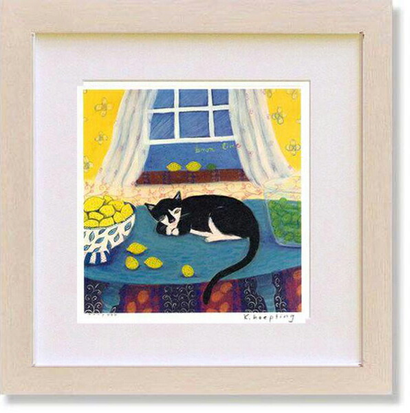 楽天市場】絵画 カレンホイプティング・ボストンザワールド 版画 動物