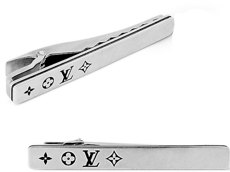 楽天市場】LOUIS VUITTON ネクタイピンLVロゴ モノグラムフラワー