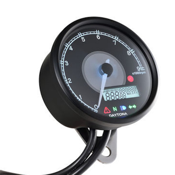 楽天市場】48138 DAYTONA デイトナ VELONA W 電気式スピード＆タコ