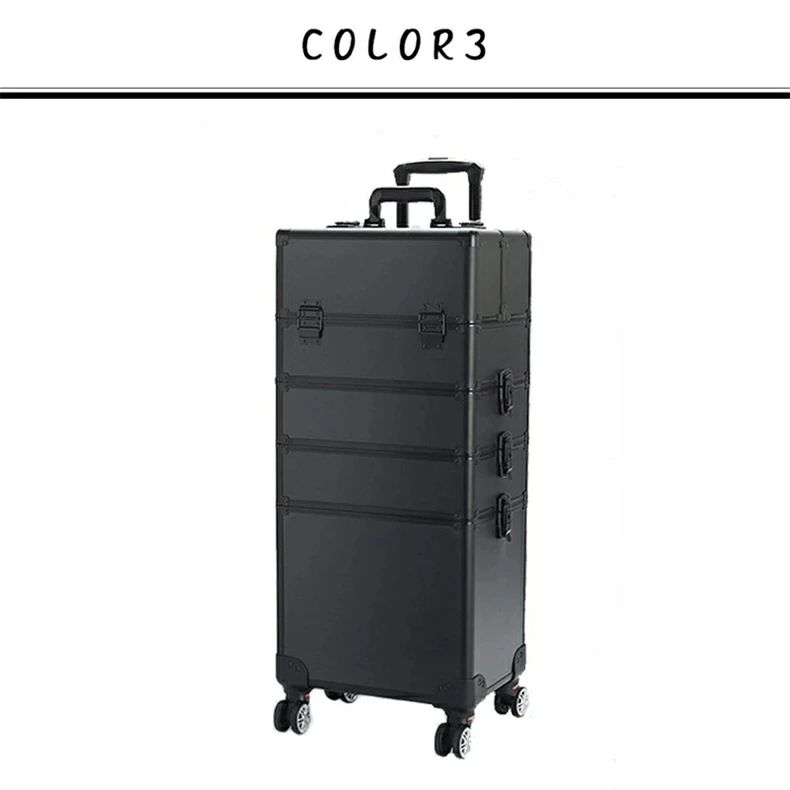 楽天市場】メイクボックス プロ キャリーケース 大容量 メイクキャリー