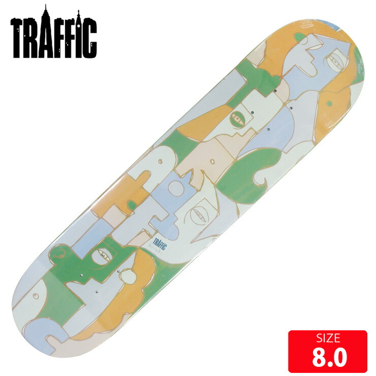 楽天市場】スケボー デッキ TRAFFIC COAKLEY ARTIST SERIES DECK 8.25