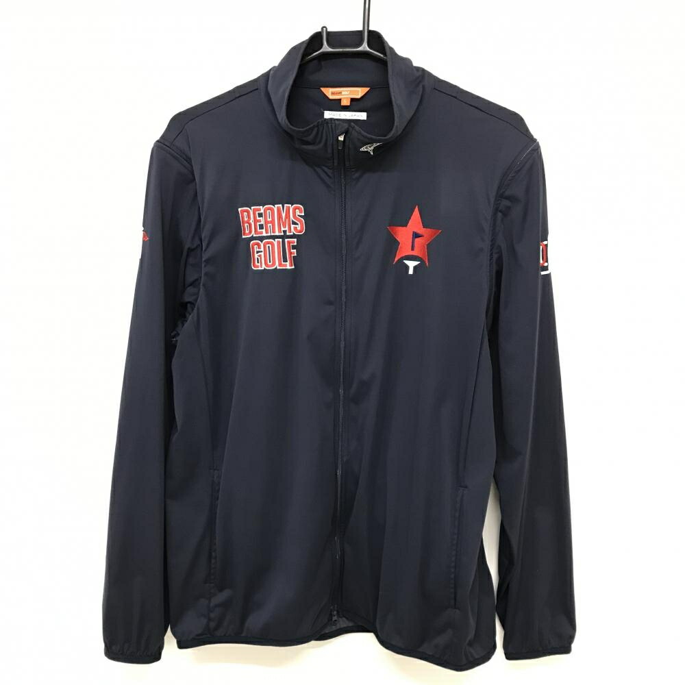 楽天市場】【新品】ビームスゴルフ 中綿ジャケット 黒 ジップロゴ はっ