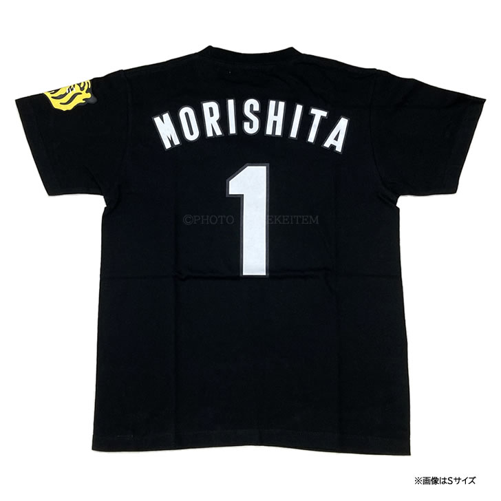 楽天市場】阪神タイガース tシャツ 木浪 背番号0 ブラック L（エル