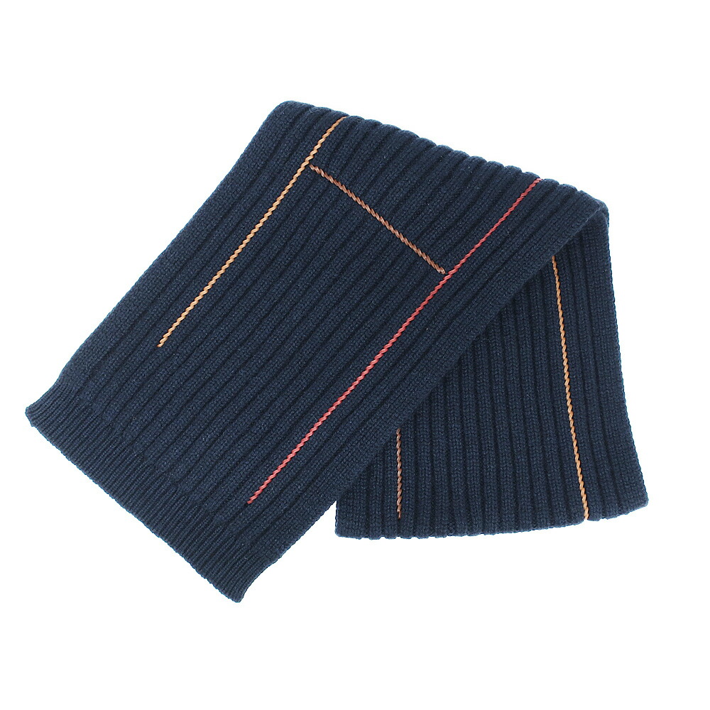 楽天市場】HERMES エルメス マフラー Hエコセ・レクトヴェルソ