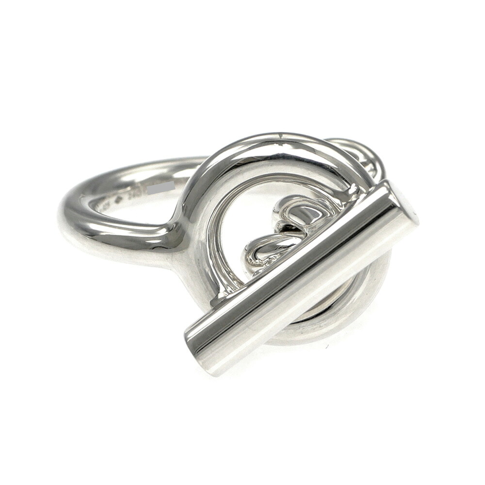 楽天市場】エルメス HERMES サイズ:10号 エシャペGM シルバーリング