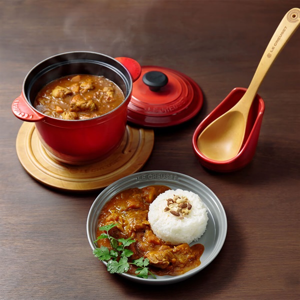 Le Creuset (ル・クルーゼ)ココット・エブリィ 18 チェリーレッド (SS