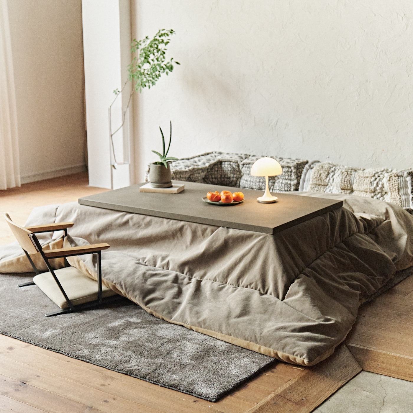 ガムザ コタツ布団 (サイズ220 × 200cm 張地トープ) | フォリヴォラ