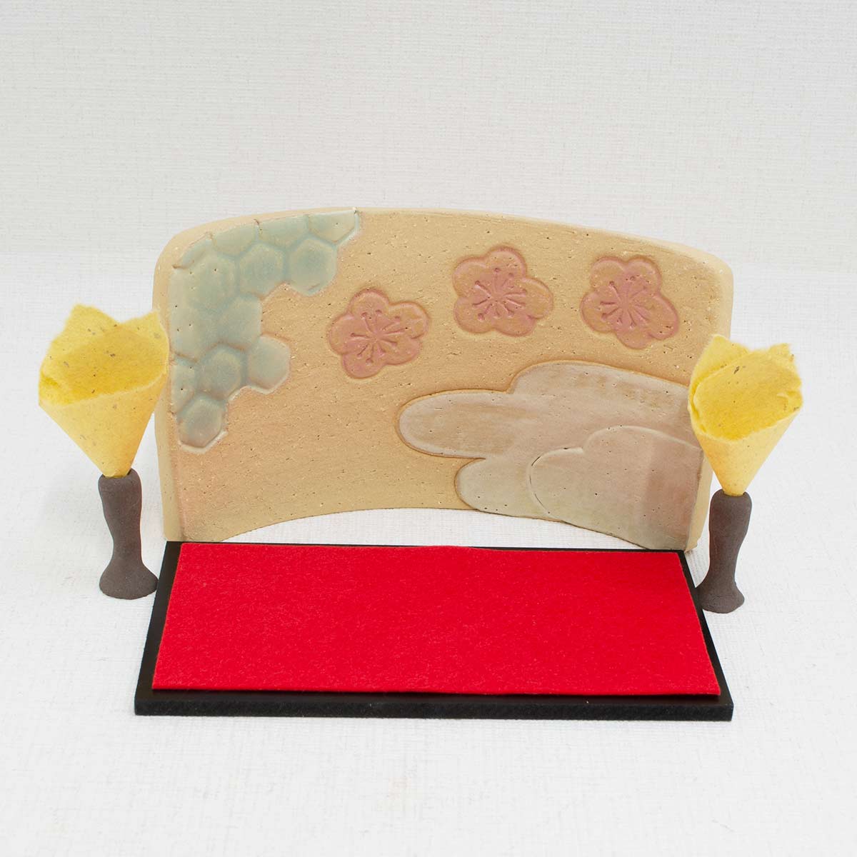 和雑貨 四季彩堂 オンラインショップ / 雛陶人形 ほのぼの雛セット