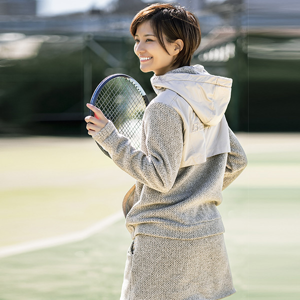 バボラ ウェア（レディース） ]ピュアレンジ ボアジャケット BOA