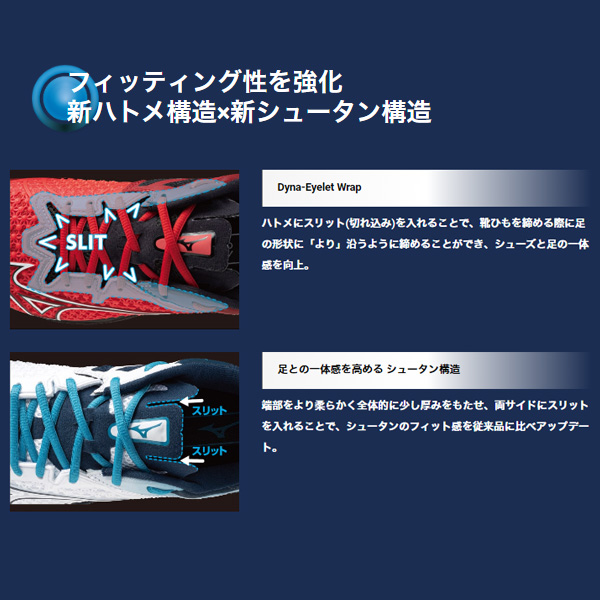 ミズノ シューズ ]ウエーブエクシードツアー6 AC 10th／WAVE EXCEED