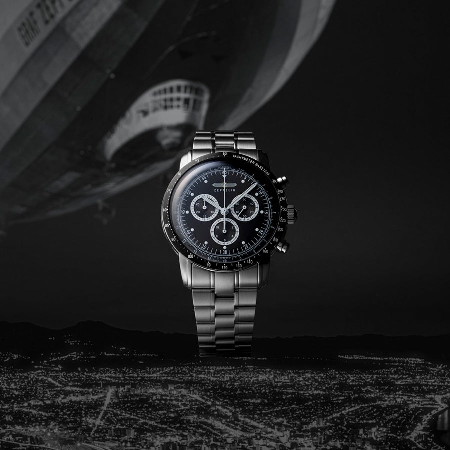 ツェッペリン 100周年記念シリーズ 日本限定 クロノグラフ 8894M-2