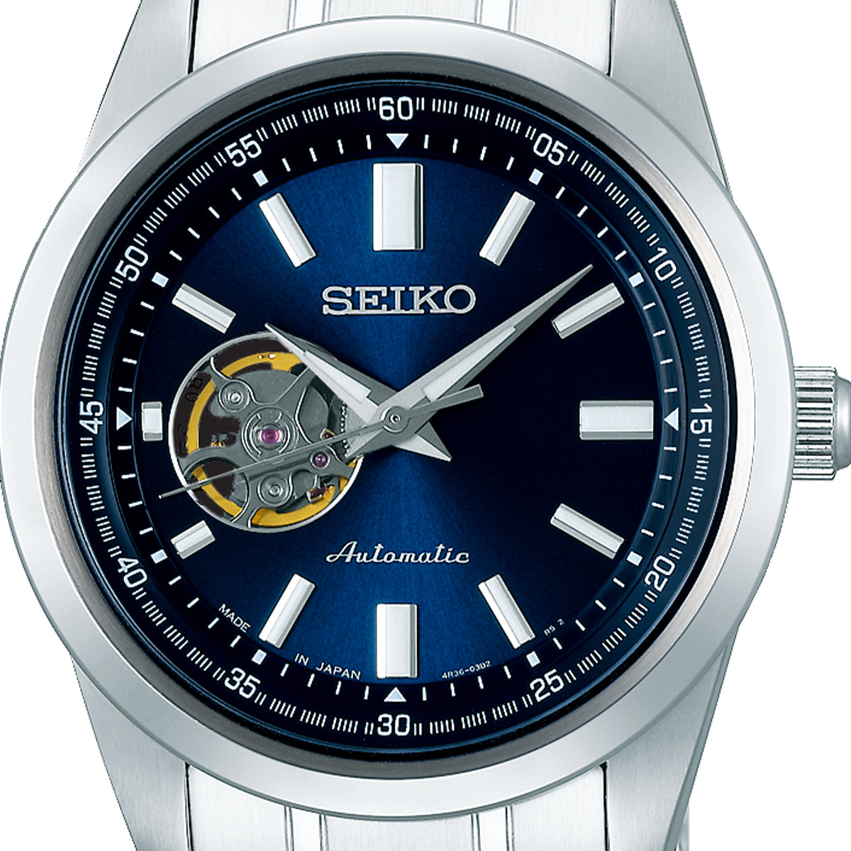 セイコー セレクション メカニカル SCVE051 メンズ 機械式 オープン