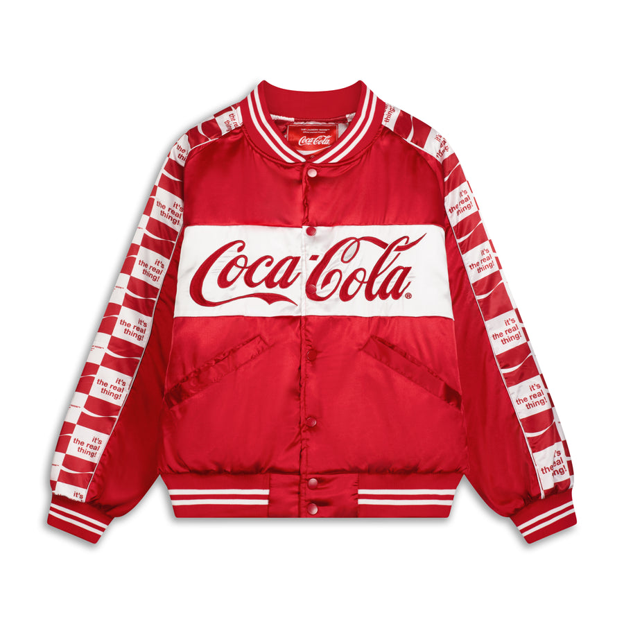 Team Coca Cola - Stadium Jacket - Red & Black & White | The