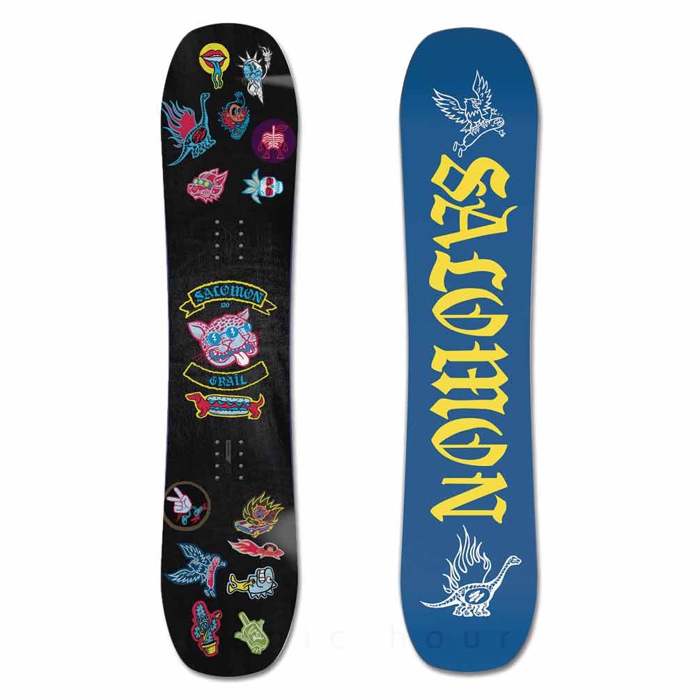 子供用SALOMON スノーボード グラフィックデザイン 110cm Salomon Team