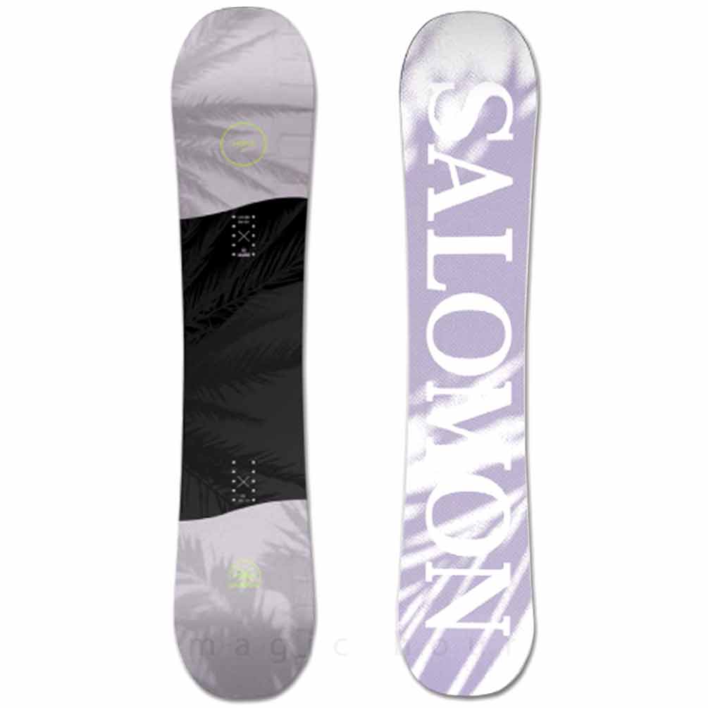 SALOMON(サロモン) スノーボード 板 レディース 2点 セット スノボ