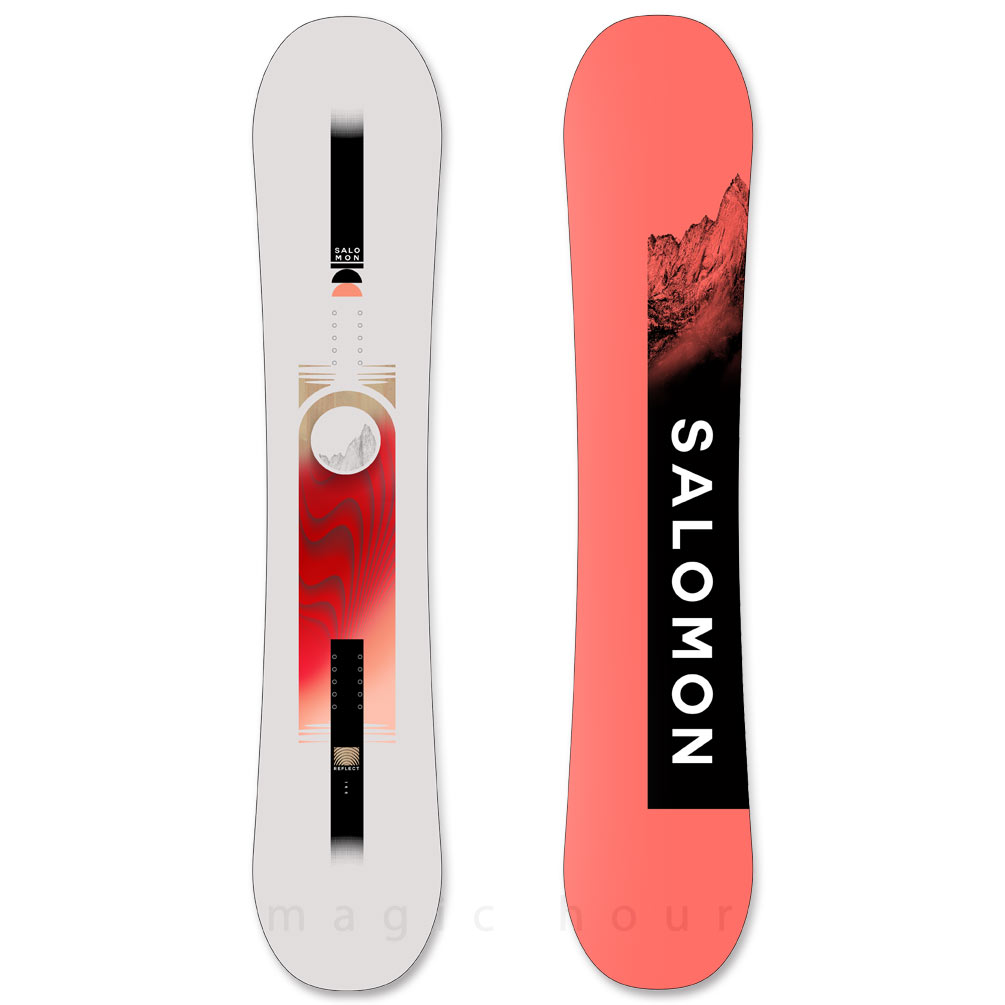 SALOMON(サロモン) スノーボード 板 レディース 2点 セット スノボ