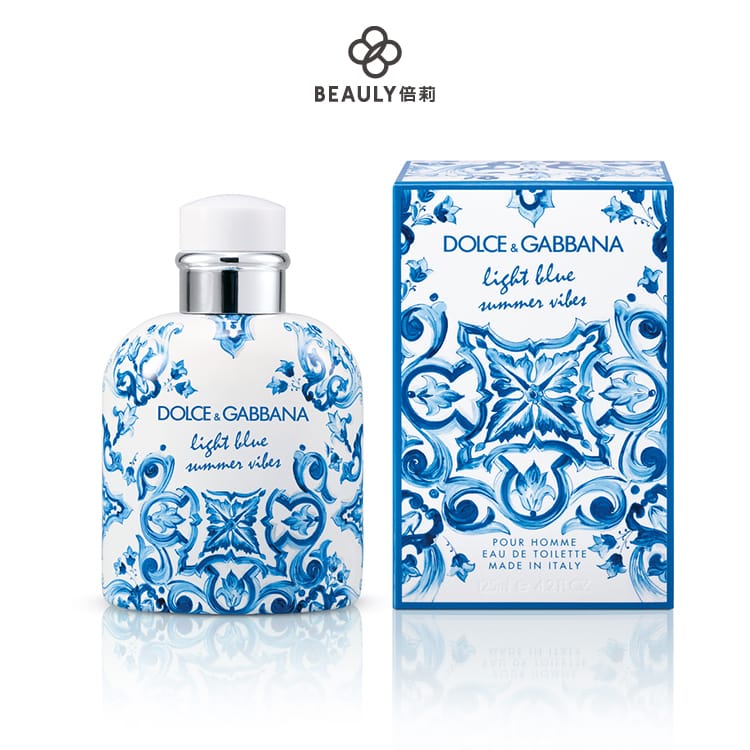 Dolce&Gabbana DG Light Blue 淺藍心動印記男性淡香水125ml