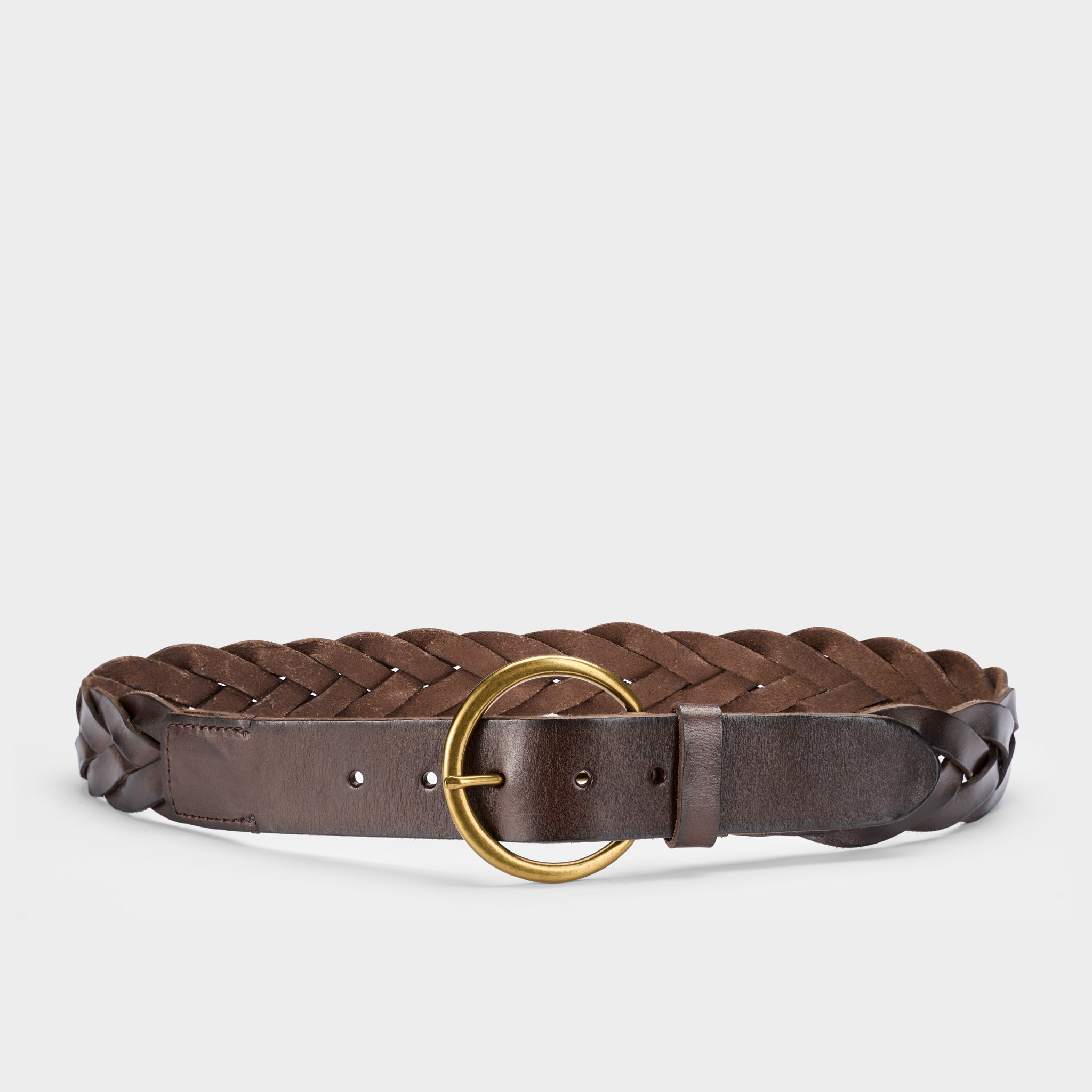 The Savannah Leather Braided Belt – SEVEN HILLS