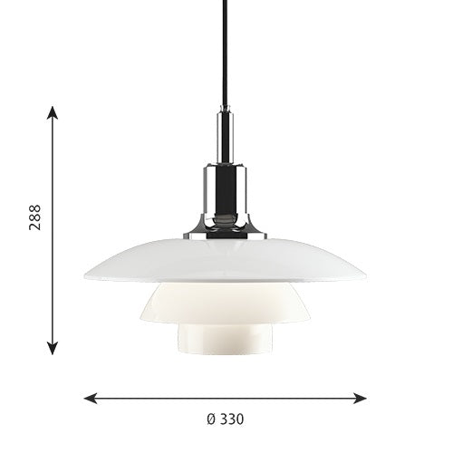 納期未定】Louis Poulsen（ルイスポールセン）PH3 1/2-3 Pendant