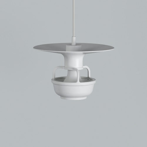 Kori Pendant Light with Disc Shade ホワイト W220mm - YAMAGIWA