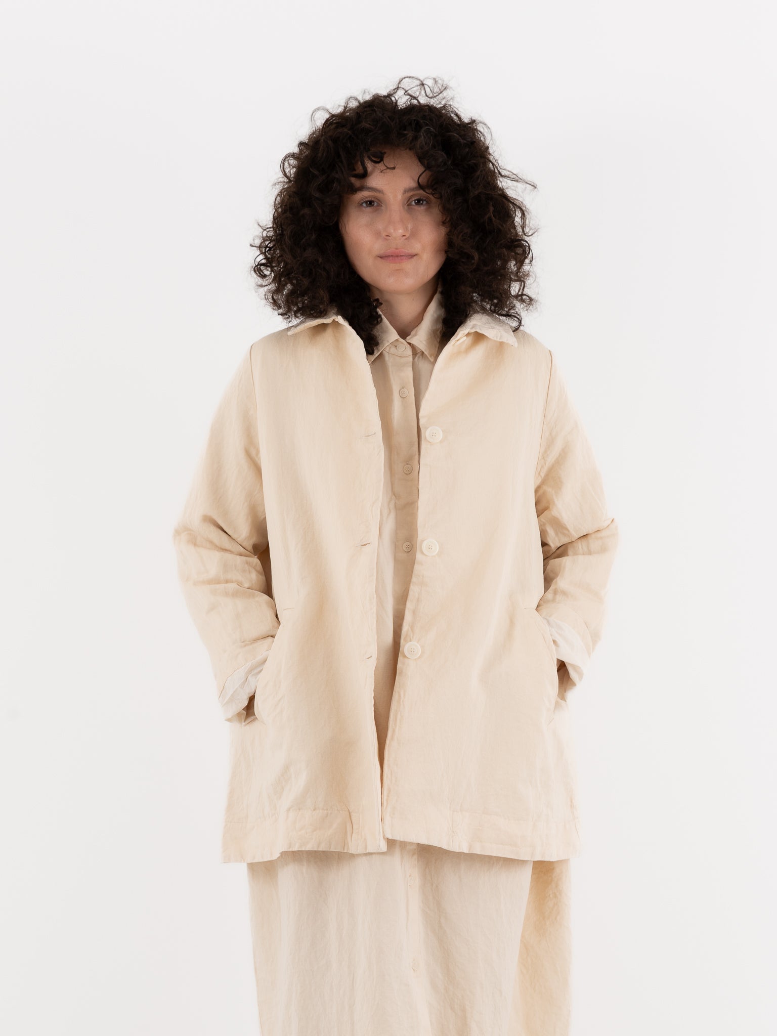 Casey Casey Soleil Jacket in Natural at Worthwhile
