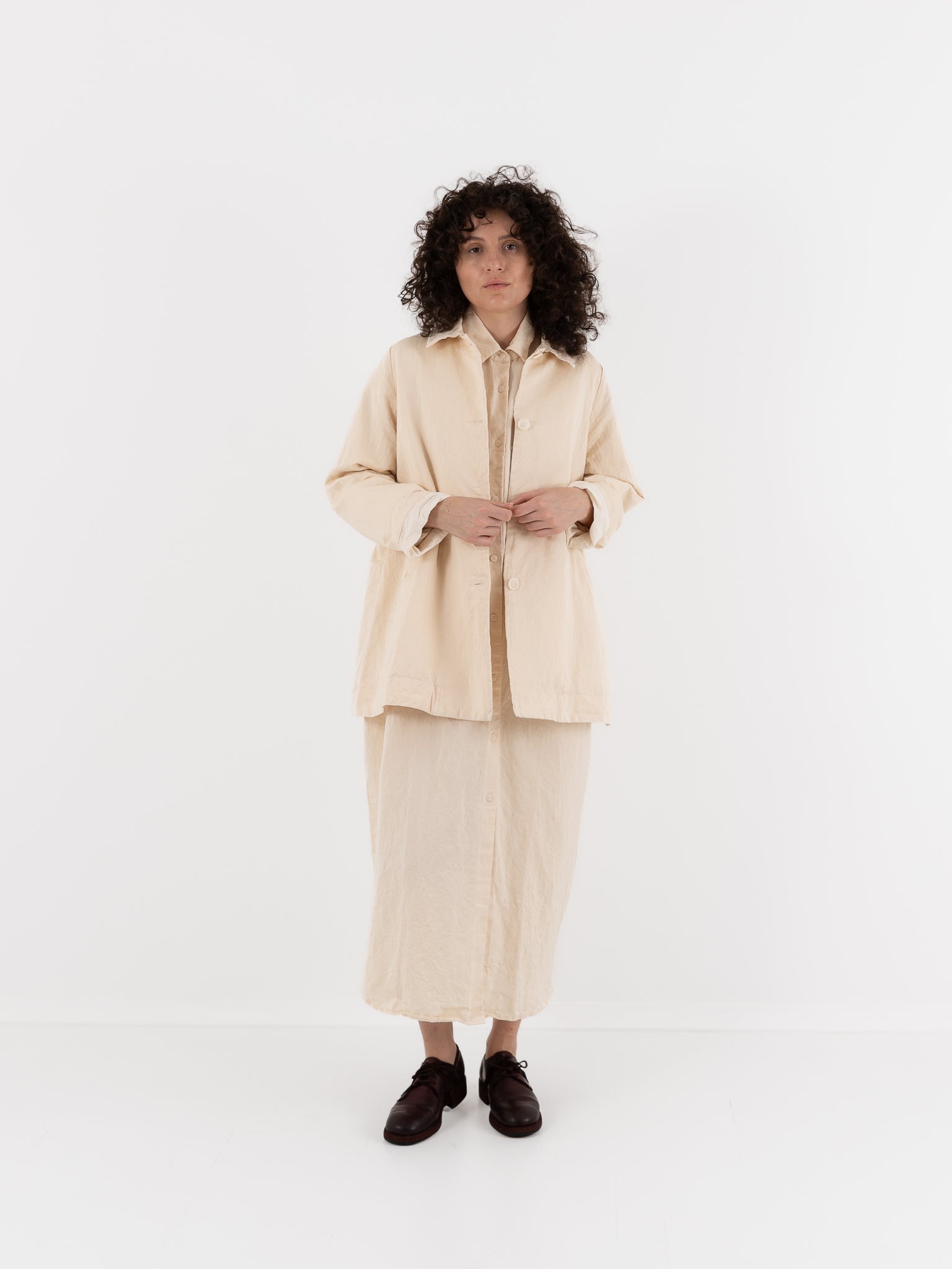 Casey Casey Soleil Jacket in Natural at Worthwhile