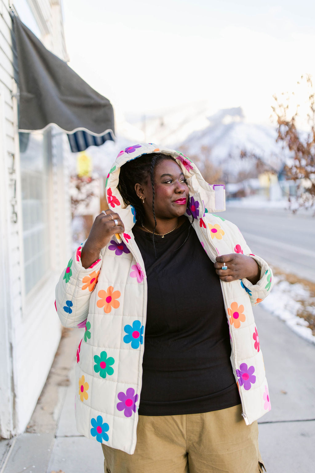 TABY ORIGINAL: I Feel Bonita Puffer Coat In Sizes XS-5X!** RESTOCKED**