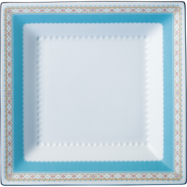 ノリタケ ハミングブルー 23cmスクエアプレート | シャディギフト