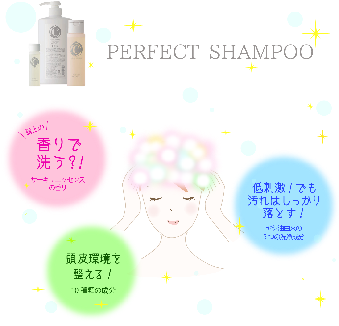 アモアプリーズ〉New パーフェクト シャンプー - シャンティ・フーラ