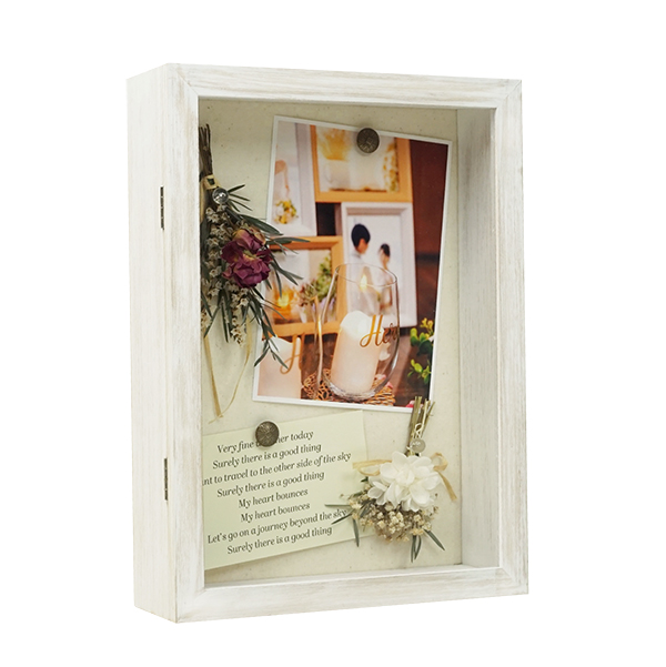 クラフトボックスフレーム【A4】オブジェとしてもおしゃれな写真立て