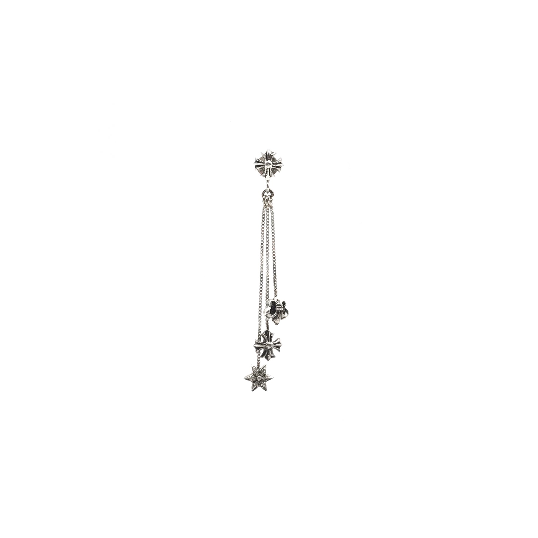 Chrome Hearts JOJO Silver Earring Drop - SRM – SHENGLI ROAD MARKET