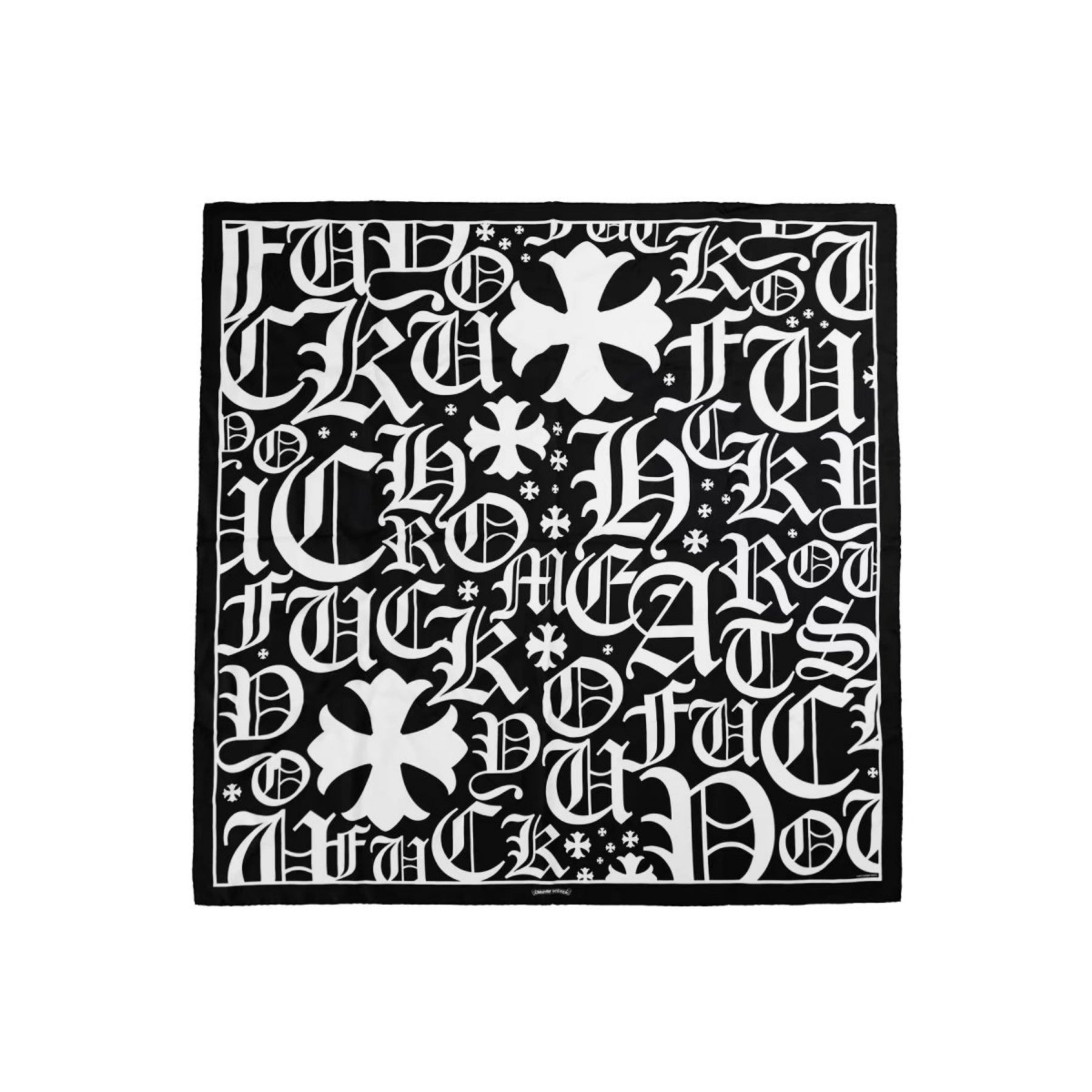 クロムハーツ クロスロゴ シルクスカーフ - SHENGLI ROAD MARKET